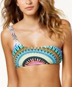 Bar Iii Sunburst One-shoulder Bikini Top, Created For Macy's Women's Swimsuit