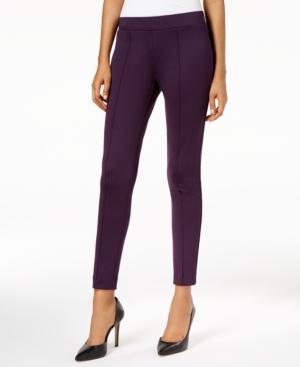 Kasper Pull-on Skinny Ankle Pants