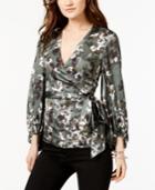 I.n.c. Faux-wrap Top, Created For Macy's