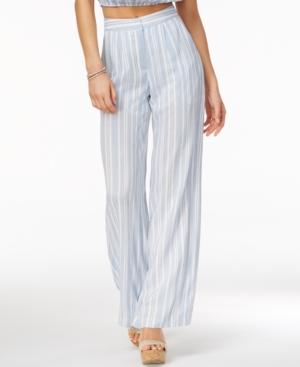 The Edit By Seventeen Juniors' Striped Soft Pants, Only At Macy's