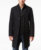 Cole Haan Men's Twill Bibby Overcoat