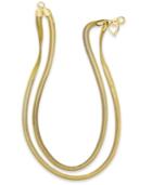 Thalia Sodi Herringbone Double Chain Necklace, Created For Macy's