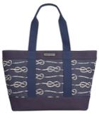 Tommy Hilfiger Daphne Knotted Rope Canvas Tote