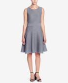 Catherine Catherine Malandrino Trisha Fit & Flare Sweater Dress