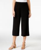 Jm Collection Solid Culotte Pants, Only At Macy's