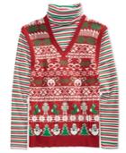American Rag Men's Family Portrait Sweater, Only At Macy's