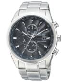 Citizen Watch, Men's Eco-drive World Chronograph A-t Stainless Steel Bracelet 43mm At8010-58e