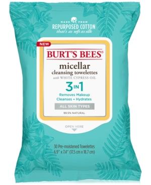Burt's Bees Micellar Cleansing Towelettes, 30-pk.