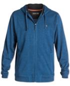 Quiksilver Waterman Superbank Full-zip Heather Fleece Hoodie