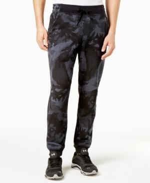 Under Armour Men's Rival Printed Fleece Joggers, Created For Macys