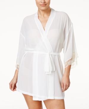 Flora By Flora Nikrooz Heather Plus Size Chiffon Kimono