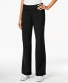 Style & Co. Sport Flare-leg Knit Pants, Only At Macy's