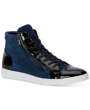 Calvin Klein Berke Oily Suede Sneakers Men's Shoes