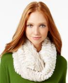 Collection Xiix Mix Media Confetti Faux Fur Loop Scarf
