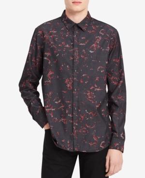 Calvin Klein Jeans Men's Abstract Print Shirt