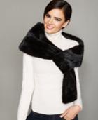 The Fur Vault Pull-though Mink Fur Stole