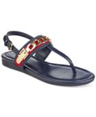 Tommy Hilfiger Hakim Flat Thong Sandals Women's Shoes