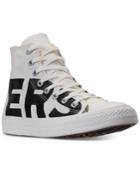 Converse Men's Chuck Taylor All Star Wordmark High Top Casual Sneakers From Finish Line