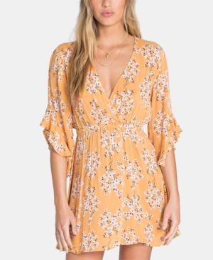 Billabong Juniors' Love Light Flounce-sleeve Dress