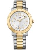 Tommy Hilfiger Men's Table Two-tone Stainless Steel Bracelet Watch 44mm 1781620