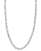 "white Gold Necklace, 14k White Gold 18"" Chain Necklace"