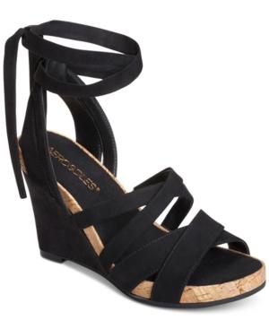 Aerosoles Lilac Plush Wedge Sandals Women's Shoes