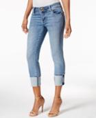 Kut From The Kloth Cropped Straight-leg Jeans, Moderate Wash