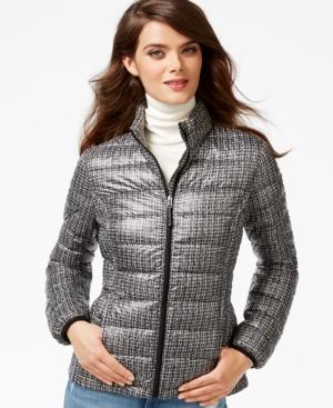 32 Degrees Printed Packable Down Puffer Jacket