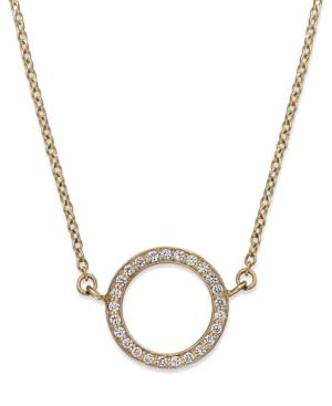 Yellora™ Diamond Necklace, Yellora™ Diamond Open Circle Pendant (1/6 Ct. T.w.)