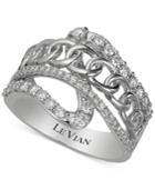 Le Vian Vanilla Diamond Statement Ring (3/4 Ct. T.w.) In 14k White Gold