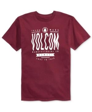 Volcom Men's Instincts Graphic-print Logo Cotton T-shirt