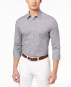 Con. Struct Men's Downey Square Stretch Geo-print Shirt, Created For Macy's