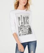 Freeze 24-7 Juniors' Paris Cotton Graphic-print T-shirt