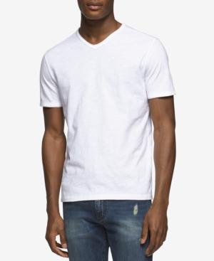Calvin Klein Jeans Men's Solid V-neck T-shirt