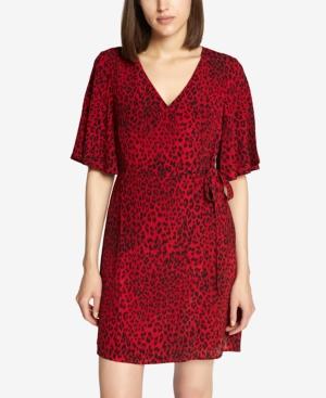Sanctuary Girl On Fire Faux-wrap Dress
