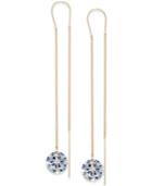 Thalia Sodi Crystal Pull-through Linear Earrings, Only At Macy's