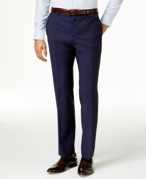 Hugo By Hugo Boss Men's Blue Extra Slim-fit Pants