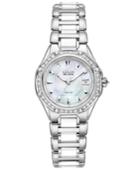 Citizen Women's Eco-drive Signature Diamond (3/8 Ct. T.w.) Ceramic Stainless Steel Bracelet Watch 29mm Ew2190-59d
