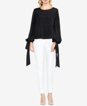 Vince Camuto Tie Bubble-sleeve Top