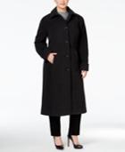Jones New York Plus Size Maxi Walker Coat