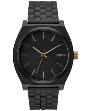 Nixon Black Stainless Steel Bracelet Watch 37mm A045-1041