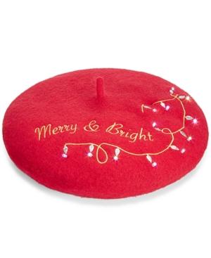 Collection Xiix Merry & Bright Light-up Beret