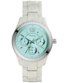 Fossil Women's Stella Horn Acetate Bracelet Watch 40mm Es4019