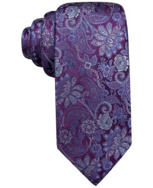 Tasso Elba Cortona Floral Paisley Tie, Only At Macy's