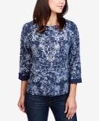 Lucky Brand Cotton Tie-dyed Graphic T-shirt