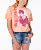 Bravado Juniors' Cotton Whitney Houston Cropped T-shirt