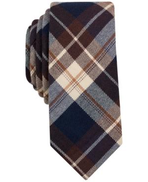 Bar Iii Men's Osage Plaid Tie, Created For Macy's