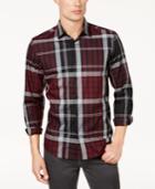 Alfani Men's Conway Plaid Shirt, Created For Macy's