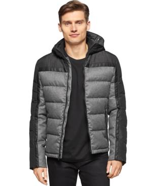 Calvin Klein Colorblocked Hooded Jacket, A Macy's Exclusive