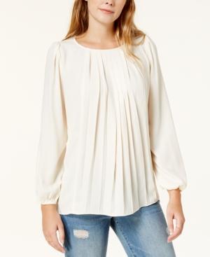 Kensie Pleated Top
